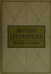 Tapa de British literature