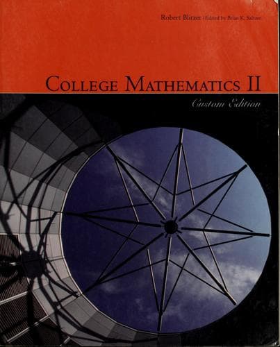 Tapa de College mathematics II