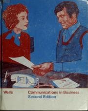Tapa de Communications in business