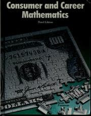 Tapa de Consumer and career mathematics