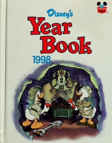 Tapa de Disney's year book 1998