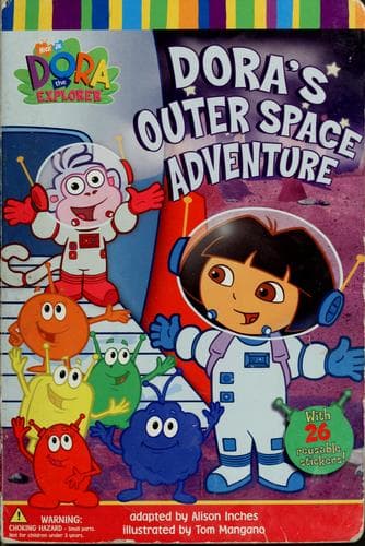 Tapa de Dora's outer space adventure