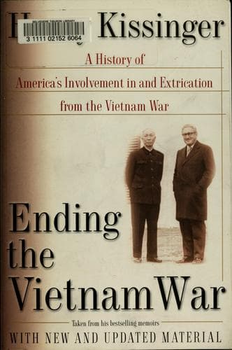 Tapa de Ending the Vietnam War