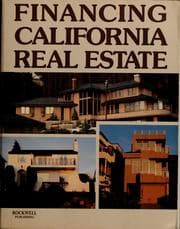 Tapa de Financing California real estate