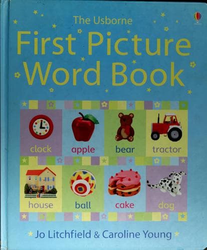 Tapa de First picture word book