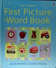 Tapa de First picture word book