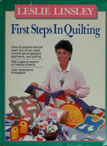 Tapa de First steps in quilting