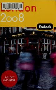 Tapa de Fodor's 2008 London
