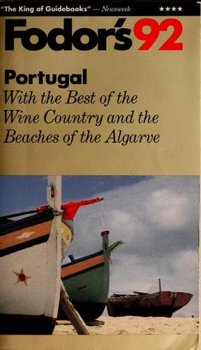 Tapa de Fodor's92 Portugal