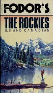 Tapa de Fodor's The Rockies