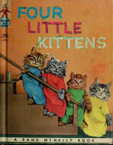 Tapa de Four little kittens