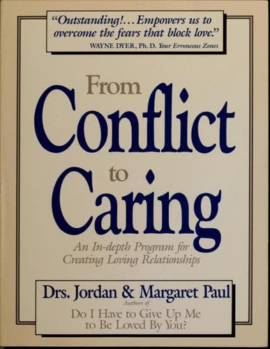 Tapa de From conflict to caring