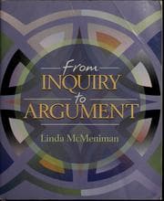 Tapa de From inquiry to argument