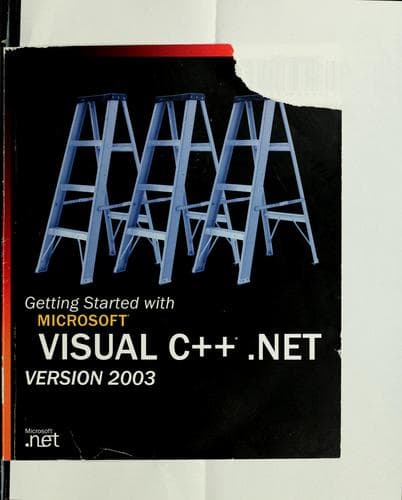 Tapa de Getting started with Microsoft Visual C++ .NET step by step