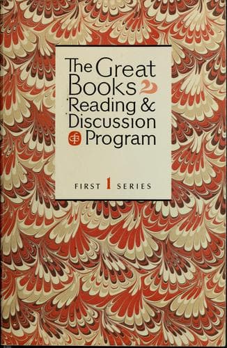 Tapa de The Great Books reading & discussion program