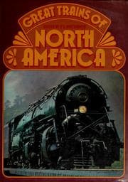 Tapa de Great trains of North America