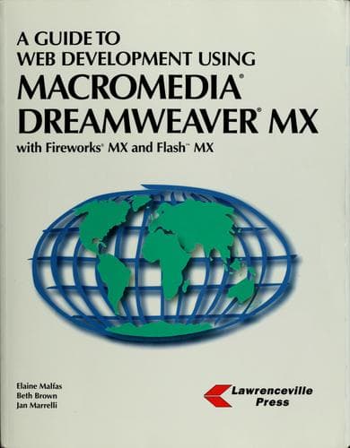 Tapa de A guide to Web development using Macromedia Dreamweaver MX with Fireworks MX and Flash MX