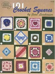 Tapa de 101 crochet squares