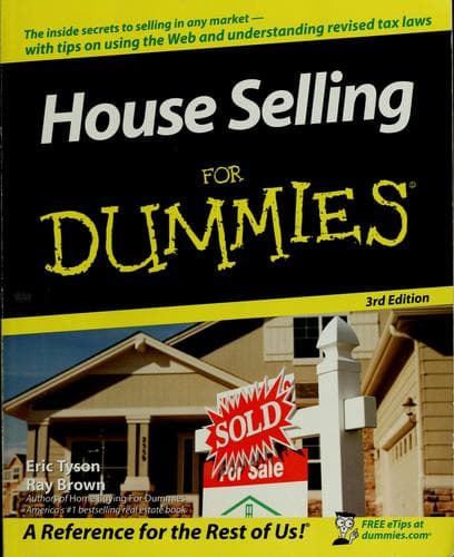 Tapa de House selling for dummies