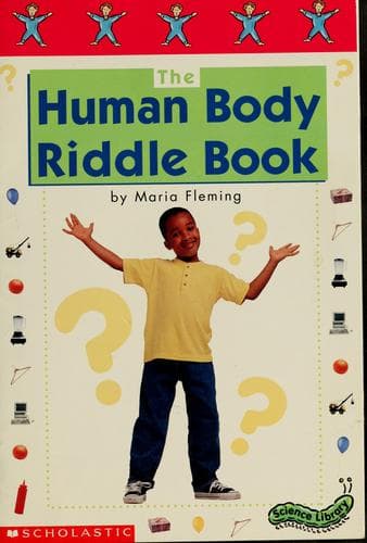 Tapa de The human body riddle book