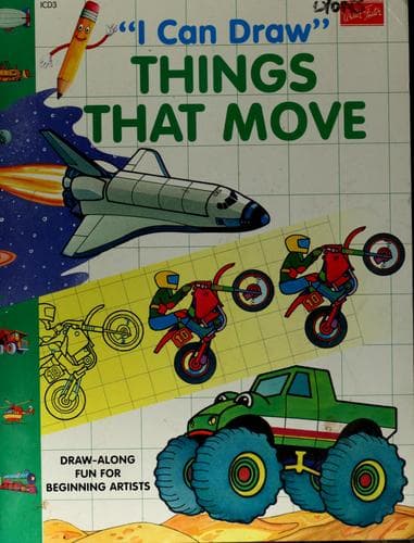 Tapa de "I can draw" things that move