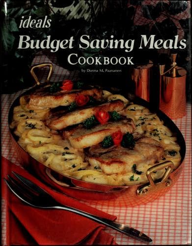 Tapa de Ideals budget saving meals cookbook