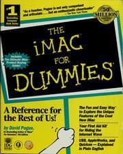 Tapa de The iMac for dummies