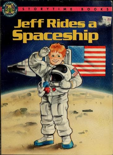 Tapa de Jeff rides a spaceship