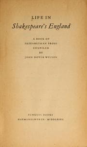 Tapa de Life in Shakespeare's England
