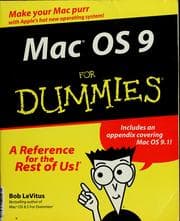 Tapa de Mac OS 9 for dummies