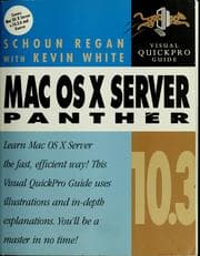 Tapa de Mac OS X Server 10.3 Panther