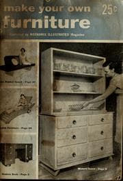 Tapa de How to Make Your Own Furniture