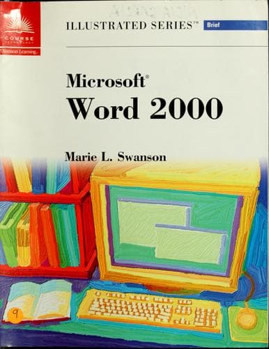 Tapa de Microsoft Word 2000