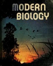 Tapa de Modern biology