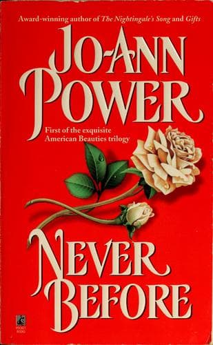Tapa de Never before