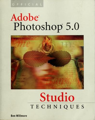 Tapa de Official Adobe Photoshop 5.0 studio techniques