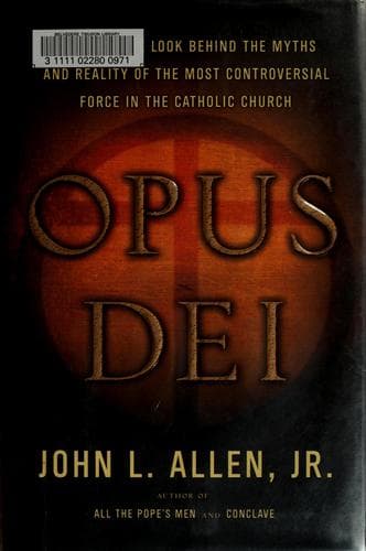 Tapa de Opus Dei