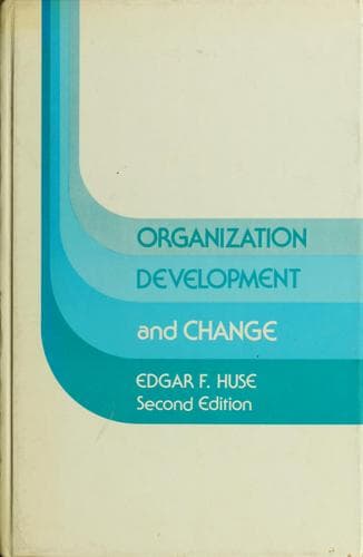 Tapa de Organization development and change
