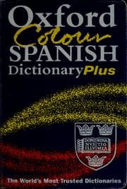 Tapa de The Oxford colour Spanish dictionary plus