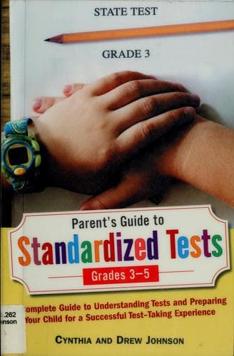 Tapa de Parent's guide to standardized tests for grades 3-5
