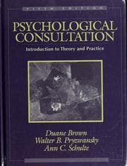 Tapa de Psychological consultation