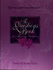 Tapa de The questions book for marriage intimacy