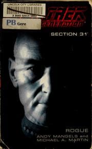 Tapa de Star Trek The Next Generation - Section 31 - Rogue