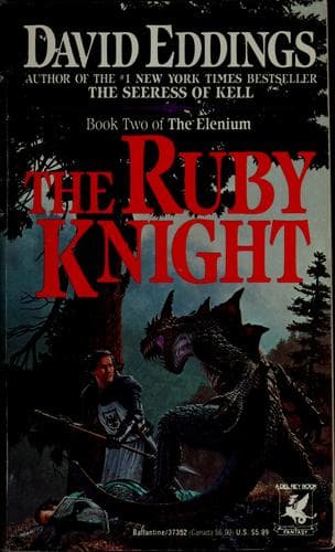 Tapa de The ruby knight (Elenium # 2)