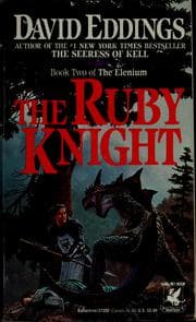 Tapa de The ruby knight (Elenium # 2)