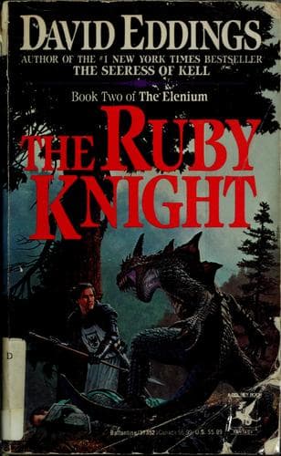 Tapa de The ruby knight