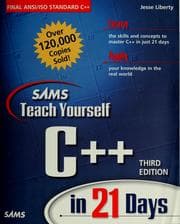Tapa de Sams teach yourself C++ in 21 days