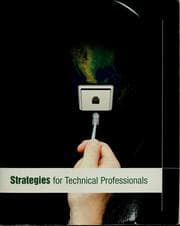 Tapa de Strategies for technical professionals