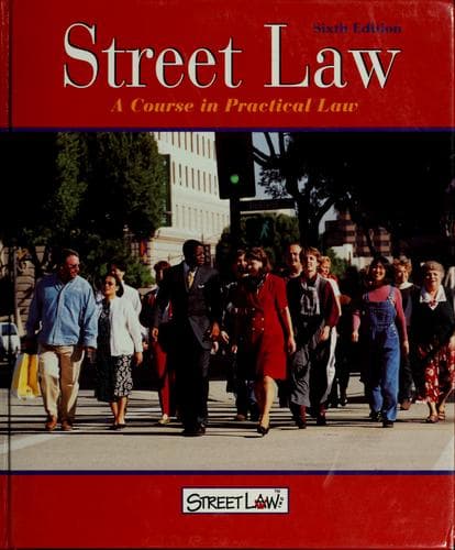 Tapa de Street law