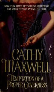 Tapa de Temptation of a Proper Governess